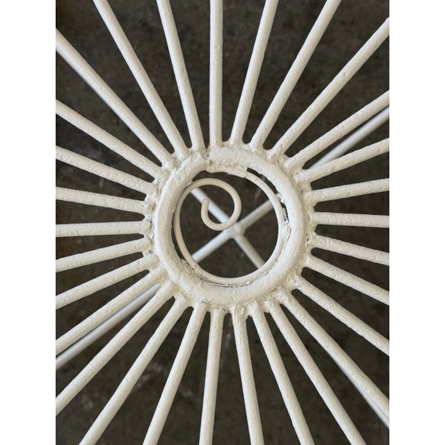 1970s Salterini Style Iron Peacock Rocking Chair For Sale - Image 16 of 18