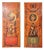 1980s Neoclassical French Empire Hand-Painted Wall Panels by Jeanne Reed - A Pair For Sale