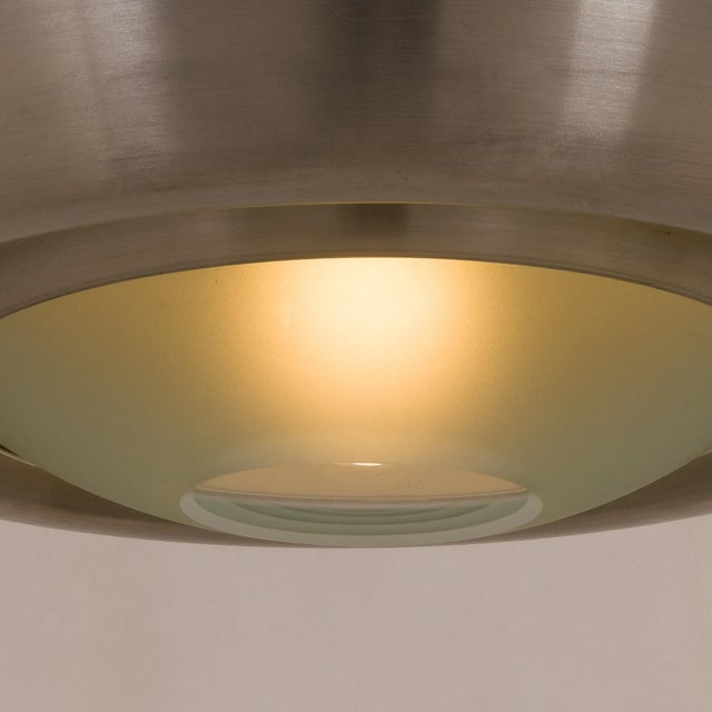 Metal Large Pedant Lamp by Pia Gudietti Cripa for Lumi Milano, Italy, 1970s For Sale - Image 7 of 13