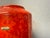 Vintage 517-50 Orange Fat Lava Floor Vase from Scheurich, 1970s For Sale - Image 5 of 16