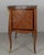 Wood Louis XV Commode Sauteuse With Marquetry and Turquin Marble, C. 1750 For Sale - Image 7 of 17