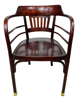 Secession No.6095 Desk Chair attributed to Otto Wagner for Thonet, 1890s