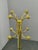 1970s Italian Brass-Plated Coat Rack with Marble Base, 1970s For Sale - Image 5 of 14