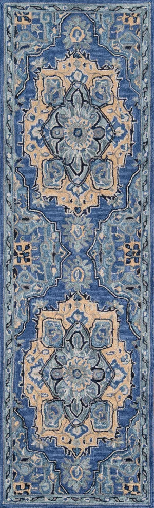 Ibiza Denim Hand Tufted Area 2'3" X 7'10" Runner
