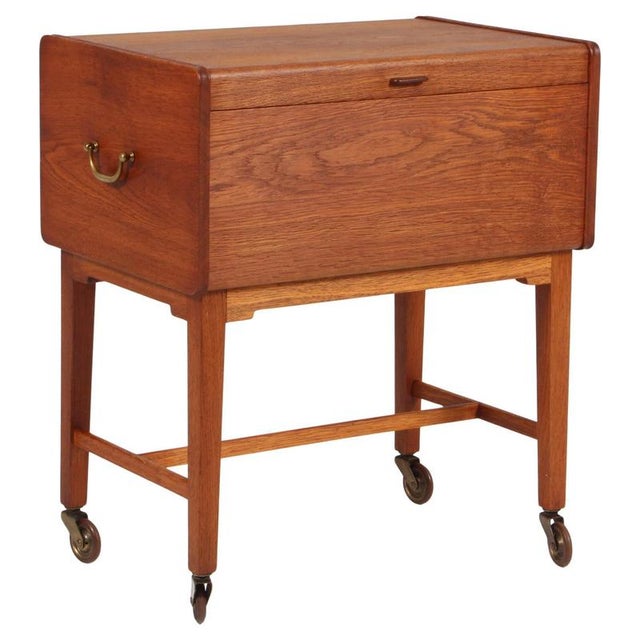 Sewing Nest by Ludvig Pontoppidan, 1950s For Sale - Image 10 of 10