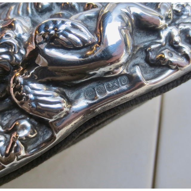 Metal Sterling Silver Photo Frame For Sale - Image 7 of 10