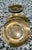 Vintage Hollywood Recency Gold Gilded Porcelain Demitasse Espresso Set - 5 Cups & 3 Saucers - 8 pcs For Sale - Image 9 of 11