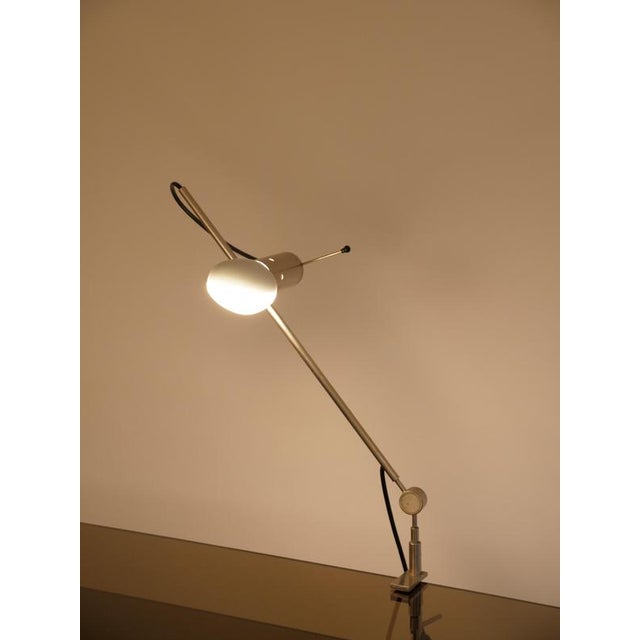 Arredoluce Model 255 Clamp Table Light by Tito Agnoli for O-Luce, 1954 For Sale - Image 4 of 9