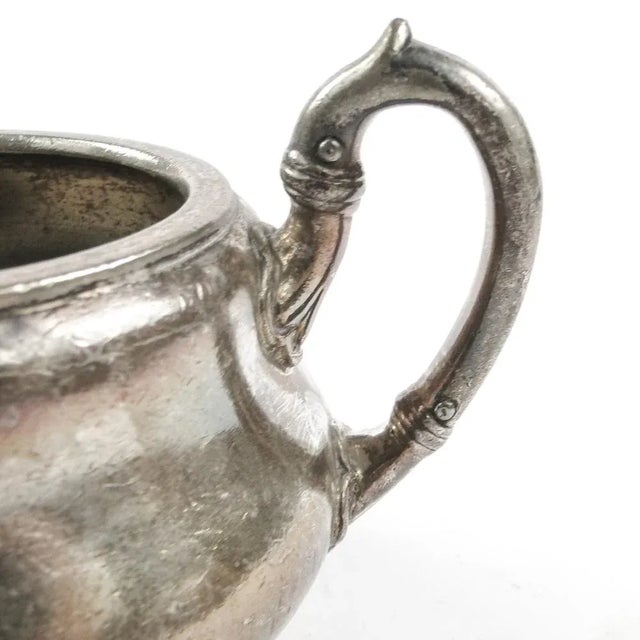 Metal Art Nouveau Sugar Bowl from Berndorf, Germany, 1890s For Sale - Image 7 of 9