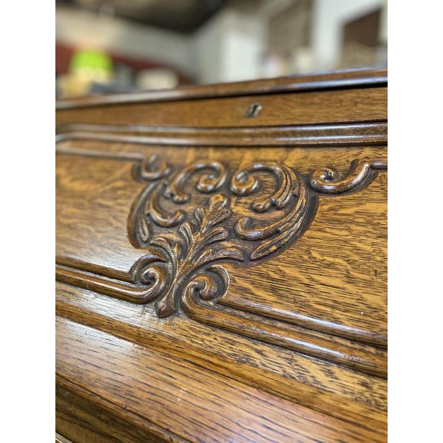 Vintage French Ladies Secretaire For Sale - Image 6 of 9