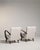 1950s Jindřich Halabala Cream Wood Pair of Club Chairs For Sale - Image 10 of 12