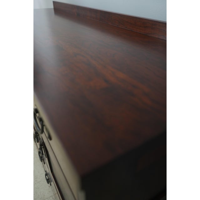 Brown Michaels Mission Style Cherry Mule Dresser For Sale - Image 8 of 18