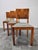 Art Deco Dining Chairs in Walnut Roots Veneer, Austria, 1940s, Set of 6 For Sale - Image 6 of 15