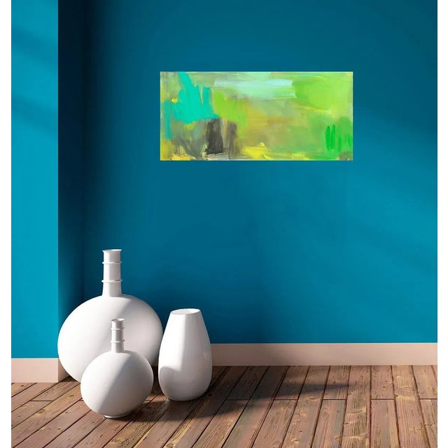 "Summertime" by Trixie Pitts Abstract Expressionist Oil Painting For Sale - Image 11 of 13