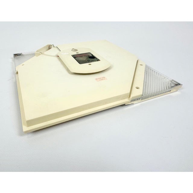 Japanese Postmodern Citizen Wall Clock, 1980s For Sale - Image 6 of 8