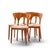 Mid-Century Modern Niels Koefoed Hornslet Mid Century Danish Teak Peter Dining Chairs - Set of 4 For Sale - Image 3 of 10