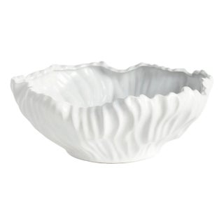 Kingsley White Decorative Bowl For Sale