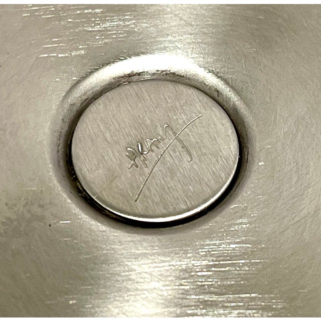 Michael Aram Michael Aram Black Orchid Cake Stand For Sale - Image 4 of 11