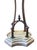 1960s Pair of Neoclassical Lion-Head Plant Stands With Faux-Marble Base For Sale - Image 9 of 17