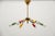 Mid-Century Modern Mid-Century Modern Brass 6-Arm Sputnik Lamp, Italy, 1950s For Sale - Image 3 of 13