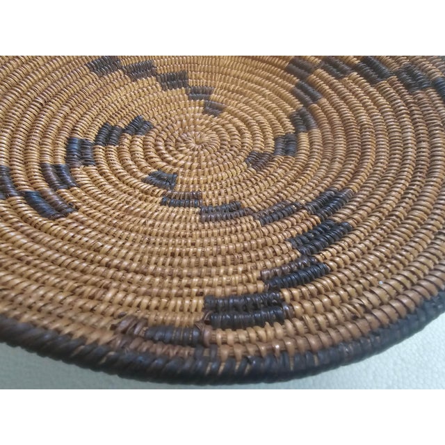 Antique Native American Pima (Akimel O'odham) Coiled Basket, Early 20th Century For Sale - Image 4 of 15