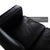 Animal Skin LC 2 Two-Seater Sofa in Black Leather by Le Corbusier for Cassina For Sale - Image 7 of 12