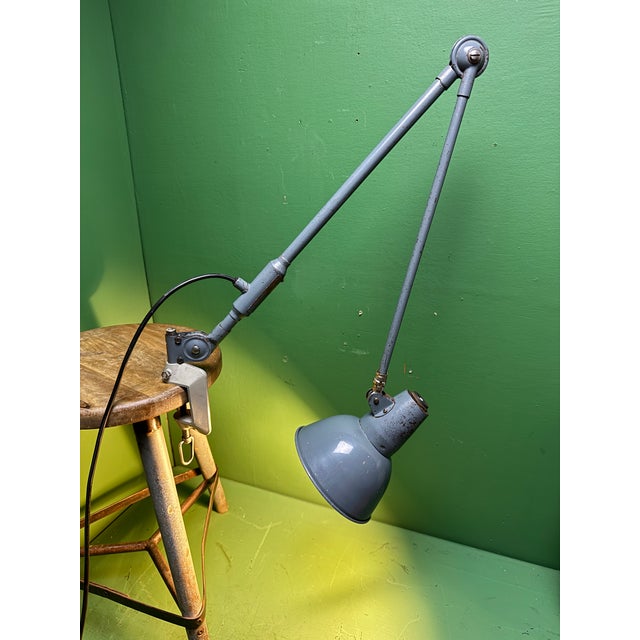 Metal Large Task Lamp by Sis Leuchten, Germany, 1970 For Sale - Image 7 of 11