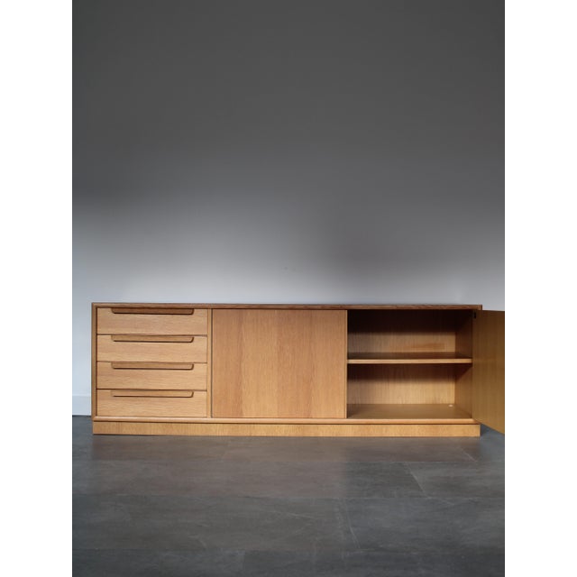 Vintage German Sideboard in Oak from WK Møbel, 1960s, in Good conditions. Designed 1960 to 1969 This piece has an...
