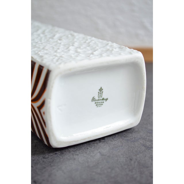 1970s Vintage Pop Art Porcelain Vase from Winterling For Sale - Image 5 of 6