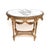 An absolutely beautiful antique French carved gilt wood marble top occasional table, dating from around the 1890-1910...