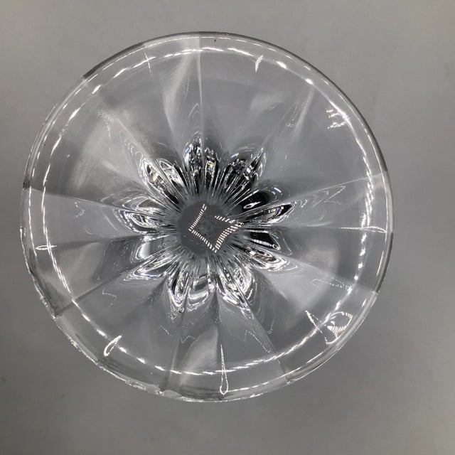 Glass Vintage Park Lane Champagne Flutes by Mikasa-Set of 5 For Sale - Image 7 of 12