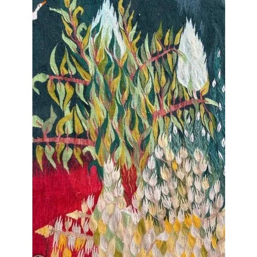 Vintage Egyptian Tapestry, 1950s For Sale - Image 14 of 18
