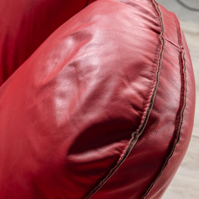 Animal Skin Vintage Joe Chair by Jonathan De Pas for Poltronova, 1970 For Sale - Image 7 of 18