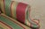 Brown Queen Anne Upholstered WIng Chair W. Down Cushion For Sale - Image 8 of 15