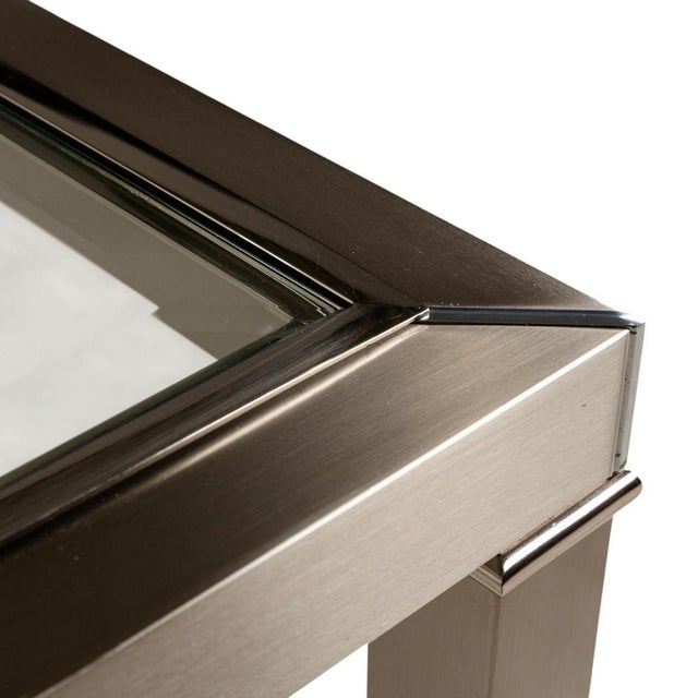 Glass Coffee Nesting Tables from Sovet Italia, Set of 3 For Sale - Image 6 of 14