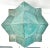 Vintage Architectural Metal Birdcage With Green Patina Roof For Sale - Image 11 of 11