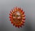 Vintage Pine Hand-Carved Sun, 1970s For Sale - Image 3 of 13