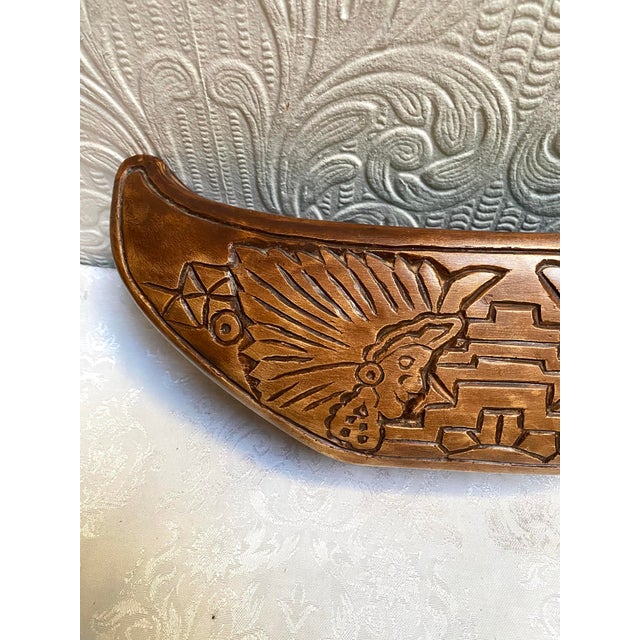 1950s Vintage 1950’s Toltec Larry Larsen California Pottery Planter For Sale - Image 5 of 11