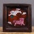 Vintage Chinese Rosewood Display Stand With Mother of Pearl "Double Lion" Inlay For Sale - Image 9 of 9