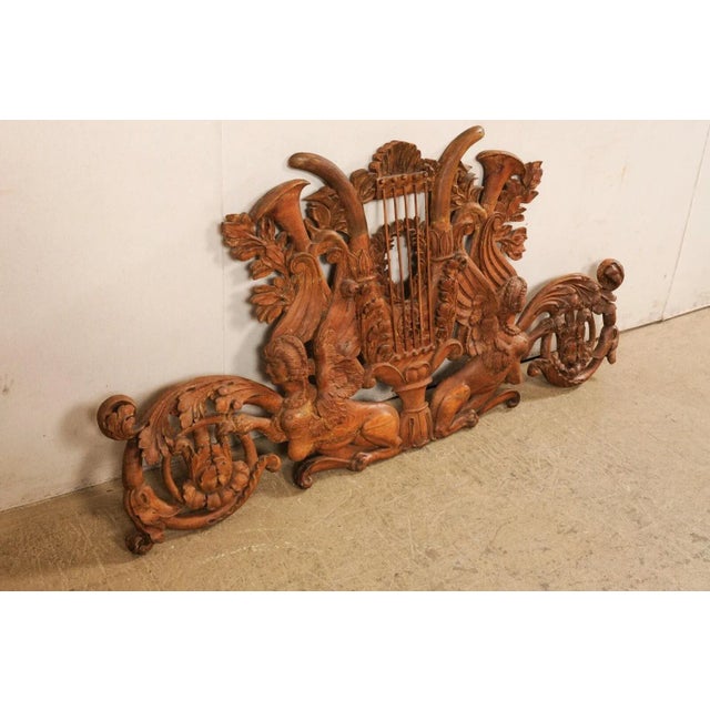 Italian Early 19th Century Italian Sphinx Carved Plaque For Sale - Image 3 of 10