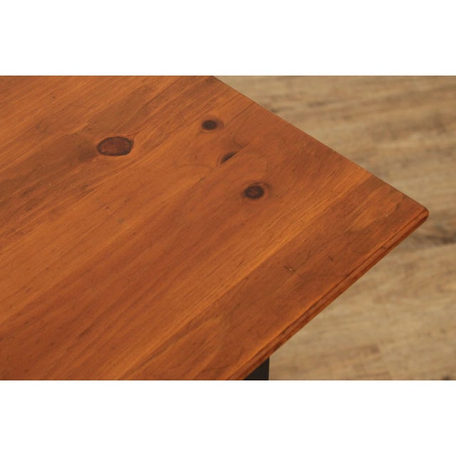 Shaker Style Painted Pine One-Drawer End Table For Sale - Image 10 of 12