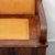 Brown Wooden and Brown Leather Chest Bench, 1950s For Sale - Image 8 of 11