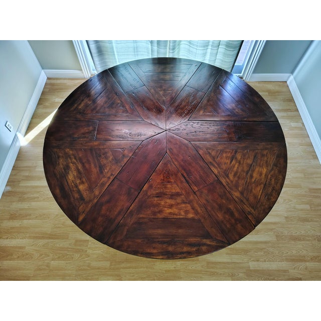 Wood Jupe Dining Table by Theodore Alexander For Sale - Image 7 of 17