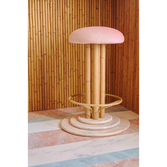 Metal Set of Peaches Stools by Patricia Bustos de la Torre For Sale - Image 7 of 10