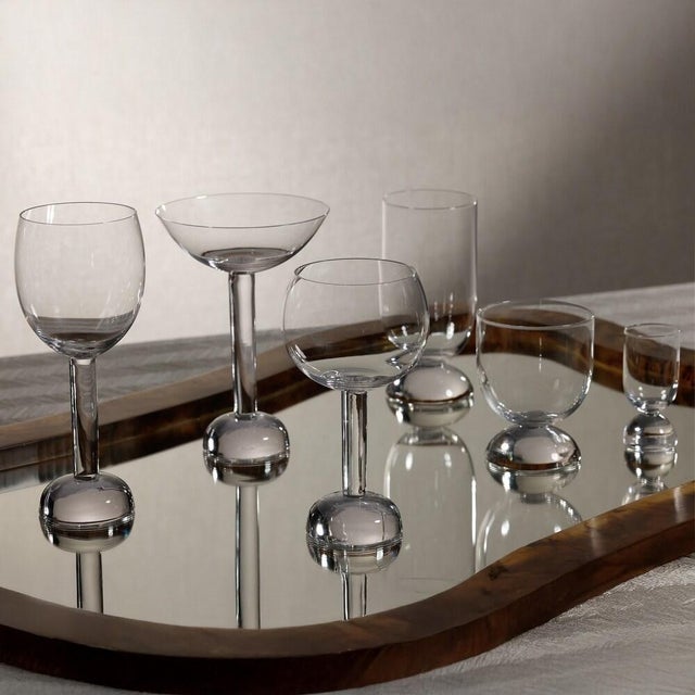 Kenneth Ludwig Chicago Madrid Martini / Coupe / Desert / Condiment Glass, Set of 4 For Sale - Image 4 of 4