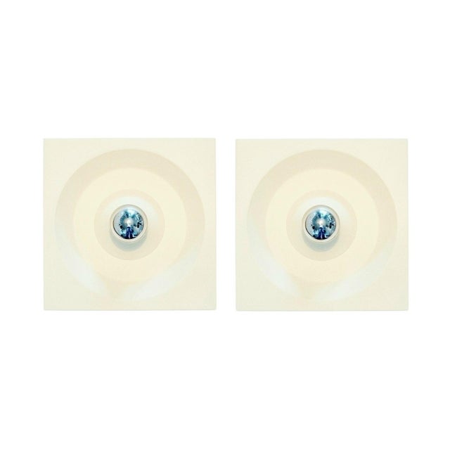 Space Age Wall Sconces by Klaus Hempel for Kaiser Leuchten, Germany, 1970s, Set of 2 For Sale - Image 9 of 9