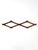 Brown Vintage Wooden Accordion Wall Rack For Sale - Image 8 of 15
