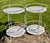 French Pair of Fermod French Modernist Steel “Guinguette” Tables For Sale - Image 3 of 5