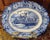 1970s Liberty Blue Washington Crossing the Delaware Platter – Americana Ironstone, England | 250th Anniversary Decor For Sale - Image 10 of 13