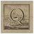 Luigi Vanvitelli, Letter of the Alphabet Q, Etching, 18th Century For Sale